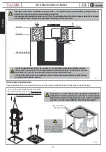 Предварительный просмотр 8 страницы fadini TALOS Series Instruction Manual