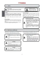 Предварительный просмотр 74 страницы Faema BARCODE Use And Installation