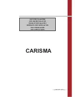 Preview for 2 page of Faema CARISMA A-1 Use And Installation