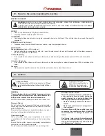 Preview for 25 page of Faema CARISMA A-1 Use And Installation