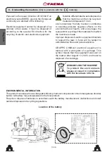 Предварительный просмотр 58 страницы Faema E71 Use And Installation