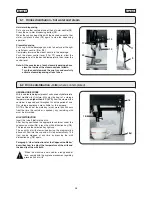 Preview for 30 page of Faema E91 Ambassador Manual