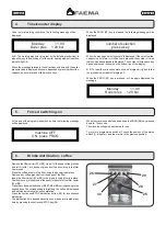 Preview for 25 page of Faema E92/A Compact Manual