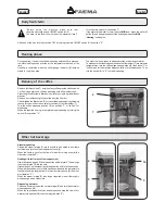 Предварительный просмотр 17 страницы Faema E98/S-1 Manual