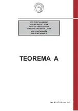 Предварительный просмотр 2 страницы Faema TEOREMA A Use And Installation