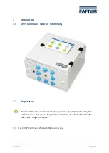 Preview for 7 page of fafnir VISY Series Technical Documentation Manual