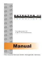 FAG Detector III Manual preview