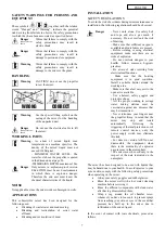 Preview for 7 page of Faggiolati Pumps GM Series Instructions For Installation And Use Manual