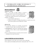 Предварительный просмотр 4 страницы Fagor 1FSC19XEL Operating Instructions Manual