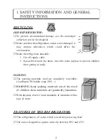 Preview for 40 page of Fagor 1FSC19XEL Operating Instructions Manual