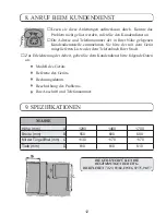 Preview for 62 page of Fagor 1FSC19XEL Operating Instructions Manual