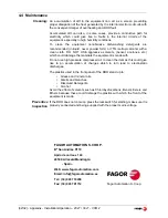 Preview for 32 page of Fagor 20i-T Installation And Operation Manual