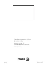 Preview for 108 page of Fagor 2LF 013 IX Installation Manual And Instructions For Use