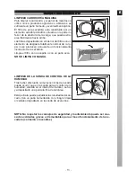 Предварительный просмотр 13 страницы Fagor 3 SF-6 E Operating Instructions Manual