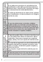 Предварительный просмотр 8 страницы Fagor 3FE-7414IT Instruction Manual