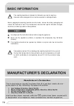 Preview for 72 page of Fagor 3FE-8112 Instruction Manual