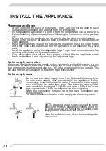 Preview for 74 page of Fagor 3LVF-423.1 Instruction Manual