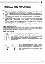 Предварительный просмотр 13 страницы Fagor 3LVF-434.1IT Operating Instructions Manual