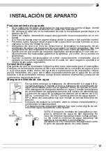 Предварительный просмотр 13 страницы Fagor 3LVF-435ADX Instruction Manual