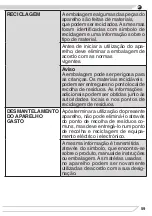 Preview for 59 page of Fagor 3LVF-638ADIT Instruction Manual