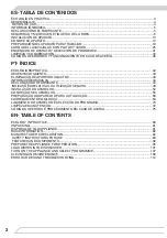 Preview for 2 page of Fagor 3LVF-638ADX Instruction Manual