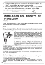 Preview for 10 page of Fagor 3MWB-201CEGX Instruction Manual