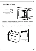 Preview for 23 page of Fagor 3MWB-201CEGX Instruction Manual