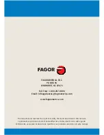 Предварительный просмотр 21 страницы Fagor 5CFB-24X Care & Instruction Manual