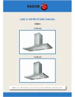 Предварительный просмотр 1 страницы Fagor 5CFB-36 Care & Instruction Manual