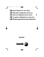 Fagor 5H-780 Series User Manual preview