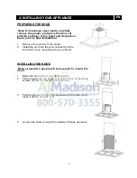 Предварительный просмотр 9 страницы Fagor 60CFP-36IX Manual To Installation