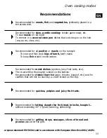 Предварительный просмотр 13 страницы Fagor 6H-750NEPOCA User Manual