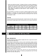 Preview for 12 page of Fagor 6HA-200 TDX Installation Use & Care Instructions