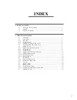 Preview for 3 page of Fagor 8040 MCO CNC Operating Manual