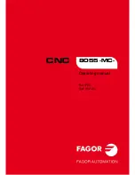 Preview for 1 page of Fagor 8055i FL EN Operating Manual