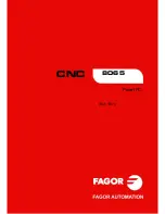 Preview for 1 page of Fagor 8060 M Power Manual