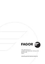 Preview for 64 page of Fagor 8506534 Instruction Manual