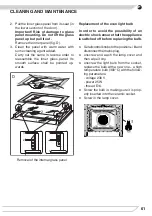 Предварительный просмотр 61 страницы Fagor 8H-290AB Instruction Manual