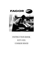 Предварительный просмотр 1 страницы Fagor 9CFV92X Instruction Book