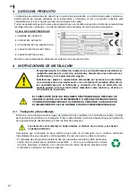 Предварительный просмотр 18 страницы Fagor AD-125 Installation, Use And Maintenance Instructions