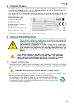 Предварительный просмотр 61 страницы Fagor AD-125 Installation, Use And Maintenance Instructions