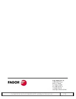 Предварительный просмотр 22 страницы Fagor AD - 21 W Service Manual