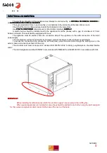 Предварительный просмотр 5 страницы Fagor ADVANCE CONCEPT Technical Manual