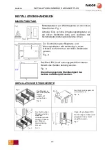 Preview for 41 page of Fagor Advance Plus APG-061 Installation Manual