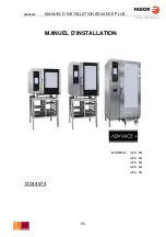 Preview for 55 page of Fagor Advance Plus APG-061 Installation Manual