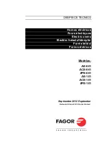 Fagor APE-061 Manual предпросмотр