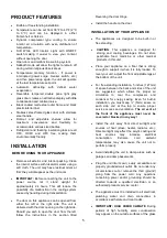 Preview for 5 page of Fagor BC-112 Instruction Manual