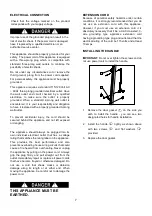 Предварительный просмотр 7 страницы Fagor BC-112 Instruction Manual