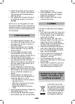 Preview for 12 page of Fagor BV-460 Instructions For Use Manual