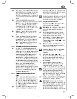 Предварительный просмотр 21 страницы Fagor CAT 40 NG Operating Instructions Manual